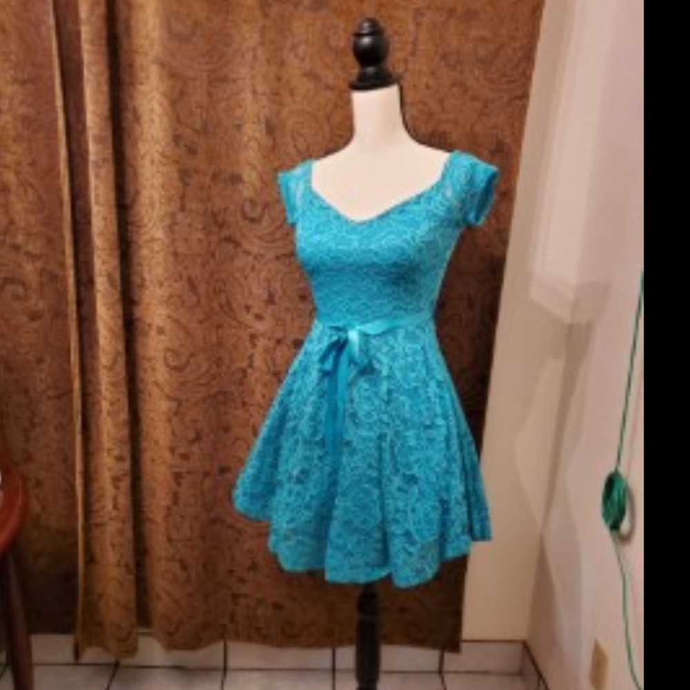 Teal Summer Dress
